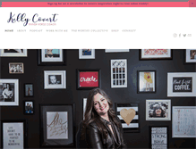 Tablet Screenshot of kellycovert.com